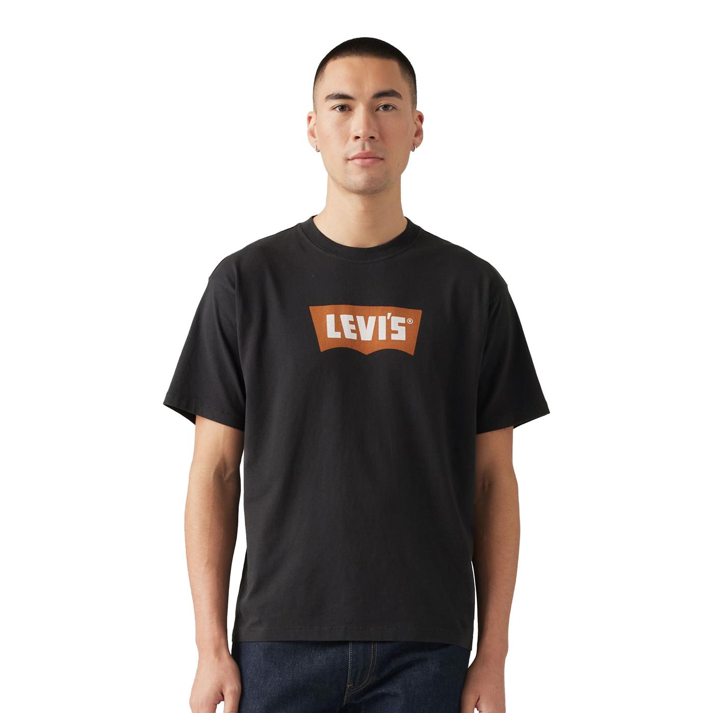 Levis Vintage BW Graphic Tee Caviar/Vintage Pecan BW - 000RY-0004