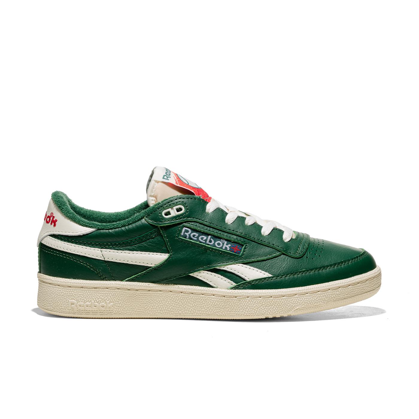 Reebok Club C Revenge Vintage Dark Green/Chalk/Neon Cherry - 100201178