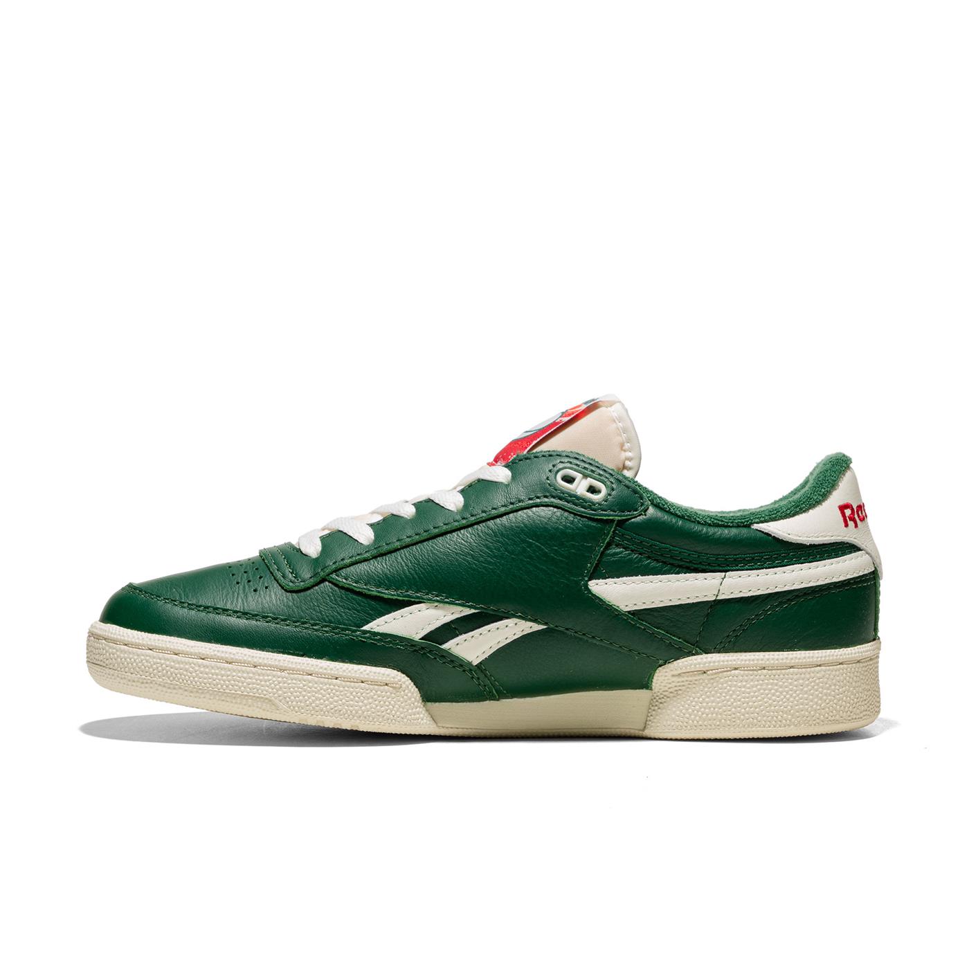 Reebok Club C Revenge Vintage Dark Green/Chalk/Neon Cherry - 100201178