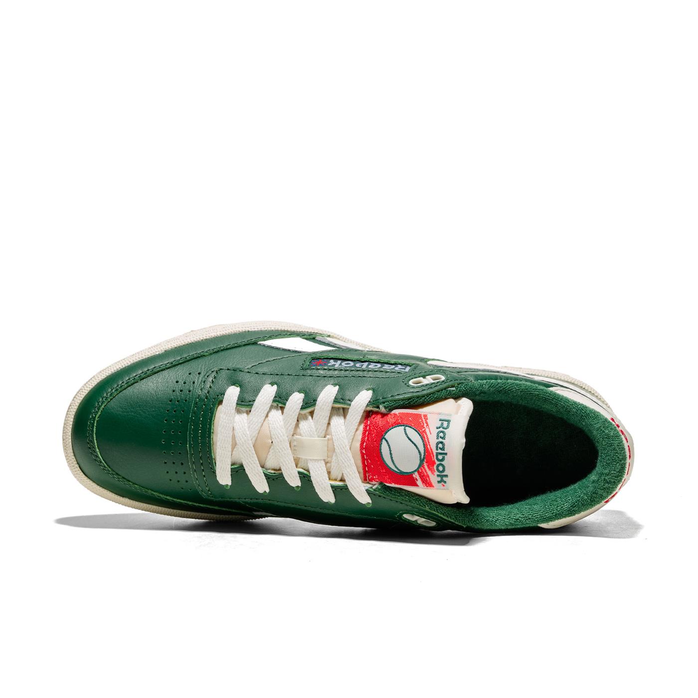 Reebok Club C Revenge Vintage Dark Green/Chalk/Neon Cherry - 100201178