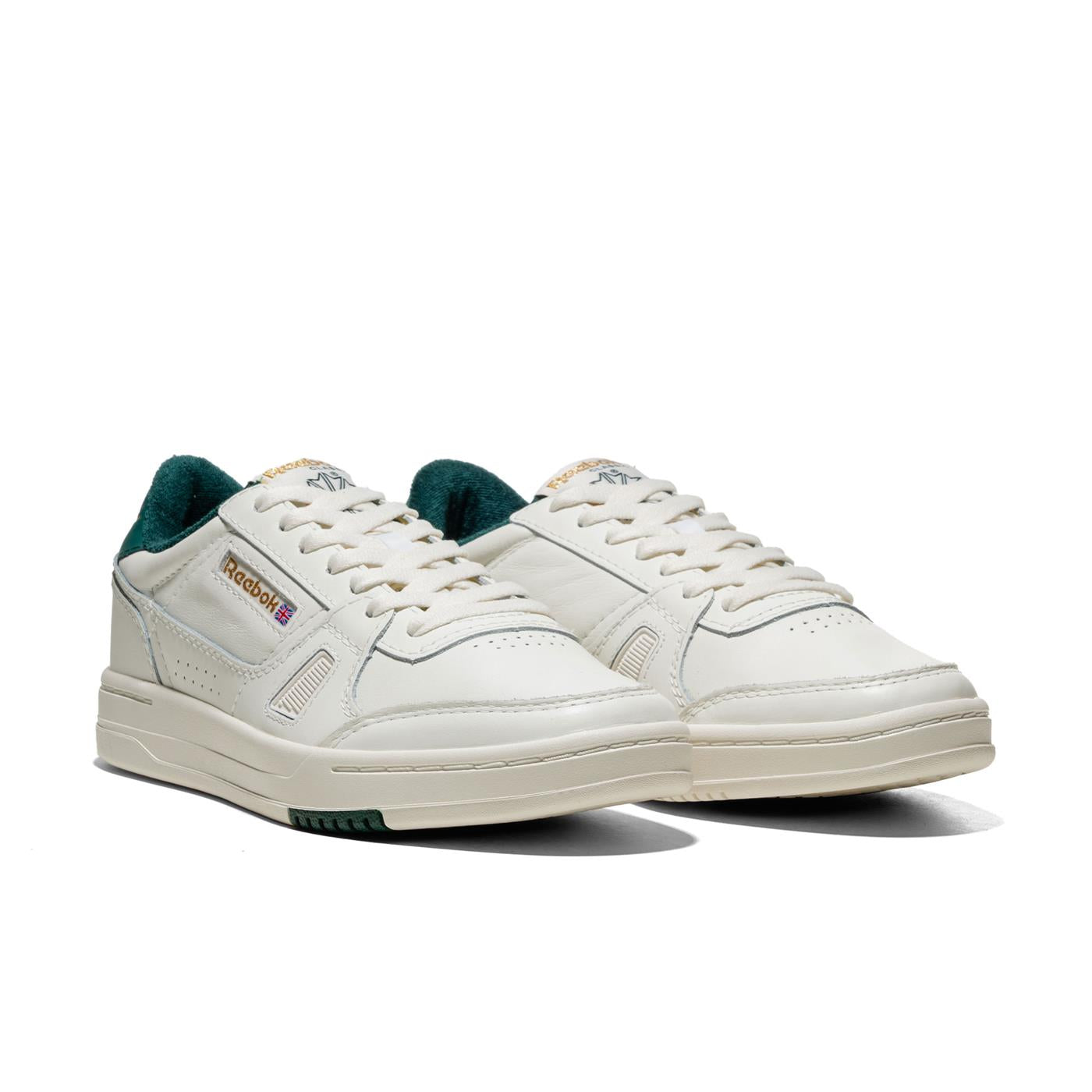 Reebok LT Court Chalk/Vintage Chalk/Collegiate Green  - 100201262