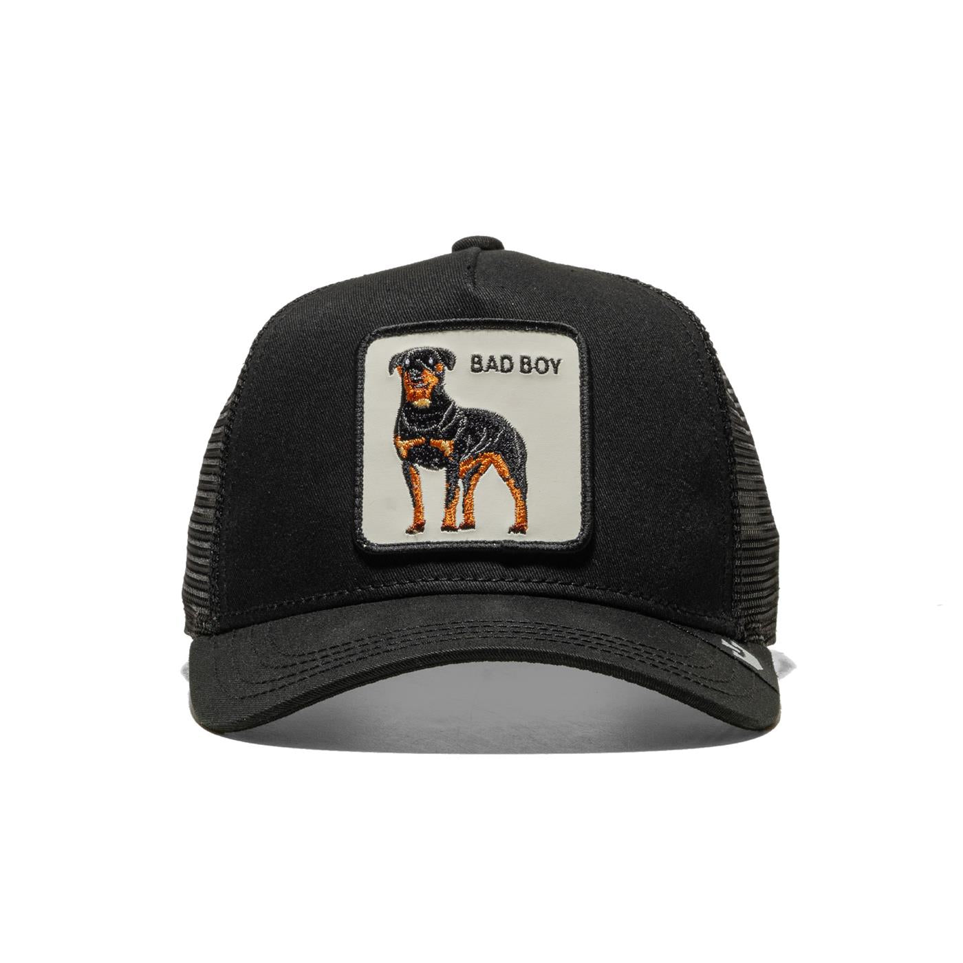 Goorin Bros. The Baddest Boy Trucker Cap Black  - 101-0493-BLK