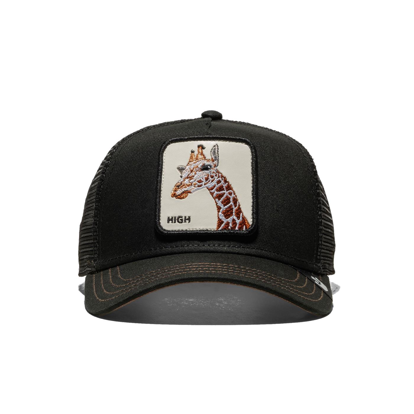 Goorin Bros. The Giraffe Trucker Cap Black  - 101-0659-BLK