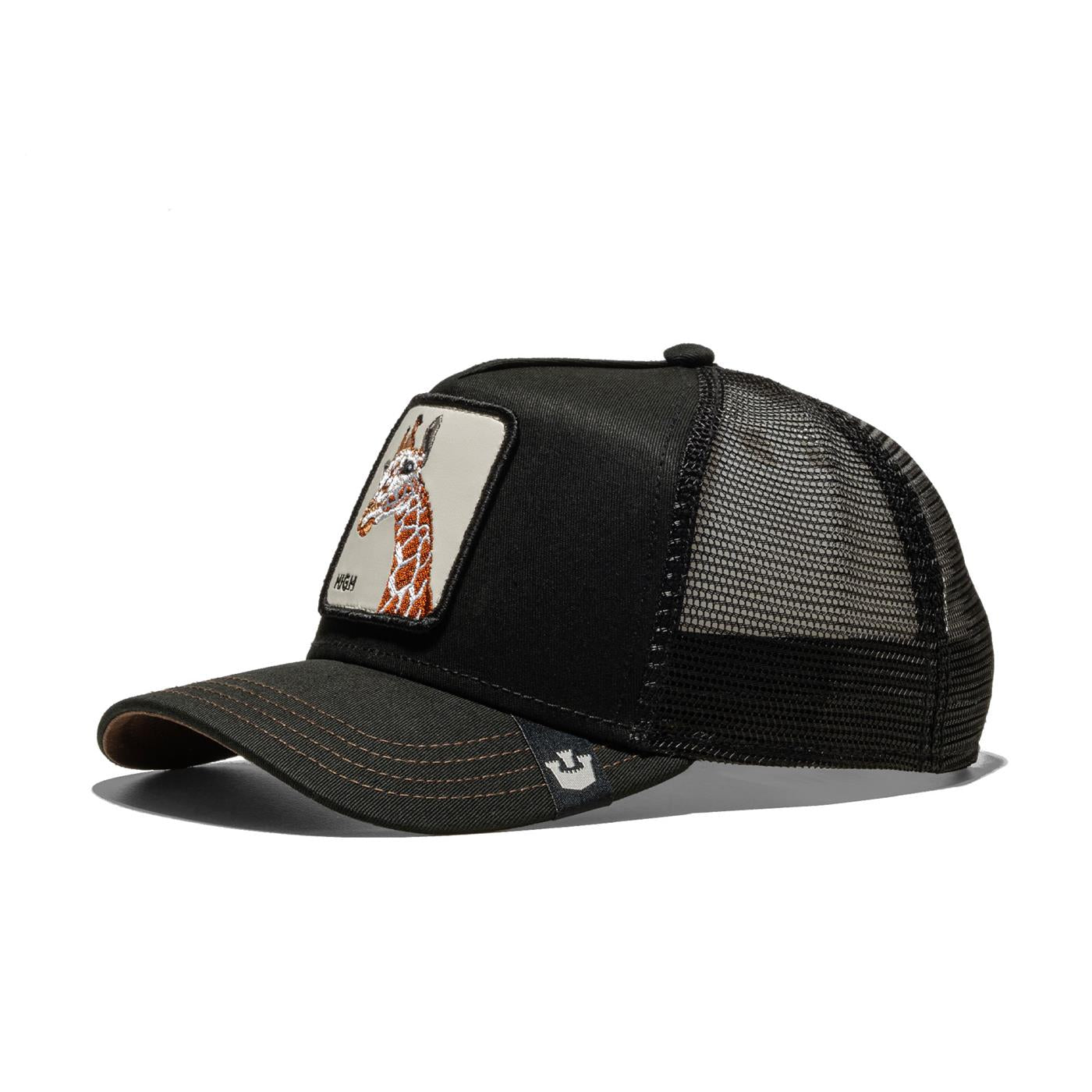 Goorin Bros. The Giraffe Trucker Cap Black  - 101-0659-BLK