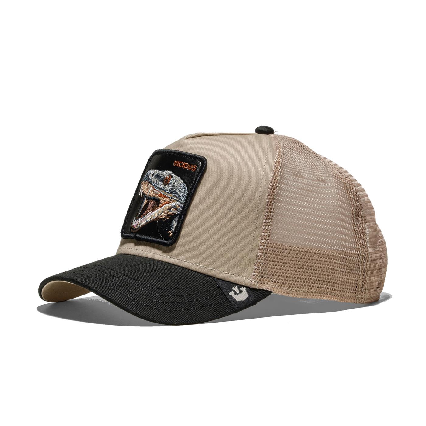 Goorin Bros. The Vicious Snake Trucker Cap Ebony  - 101-1759-EBO