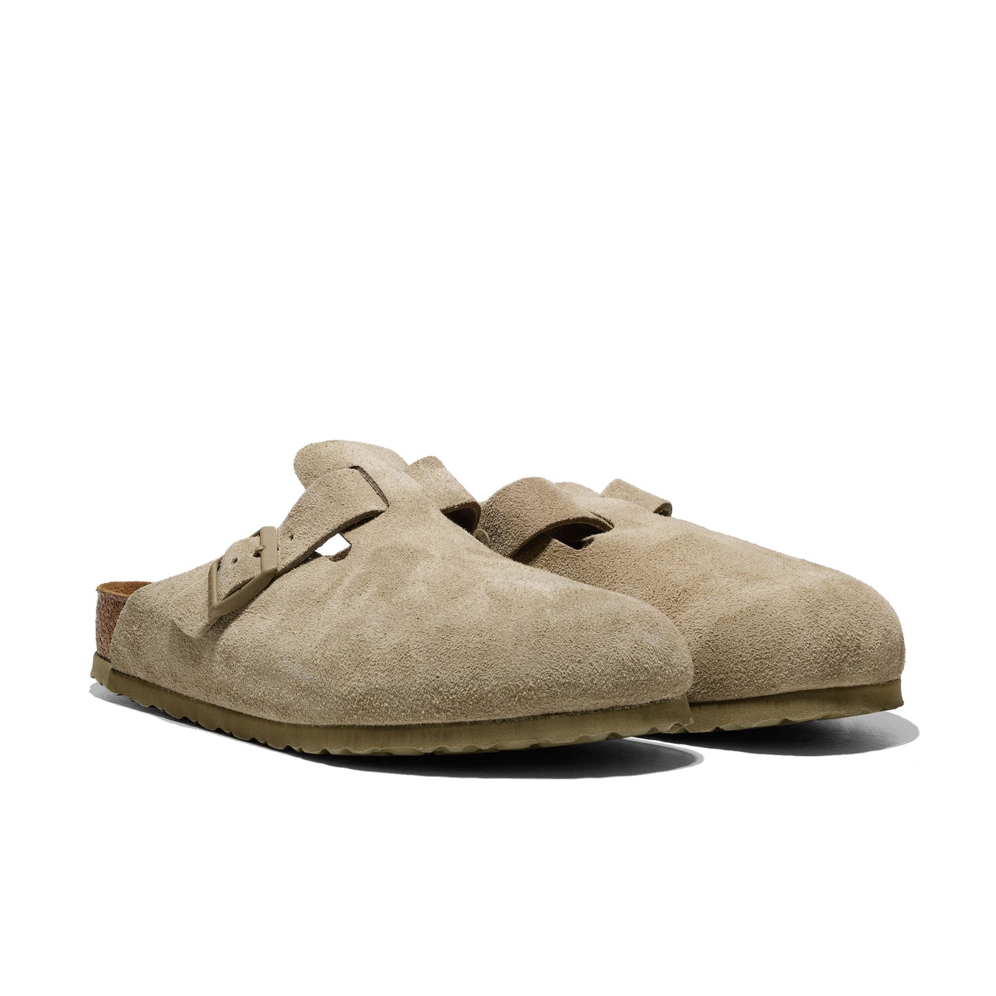 Birkenstock Boston LEVE Faded Khaki - 1025788