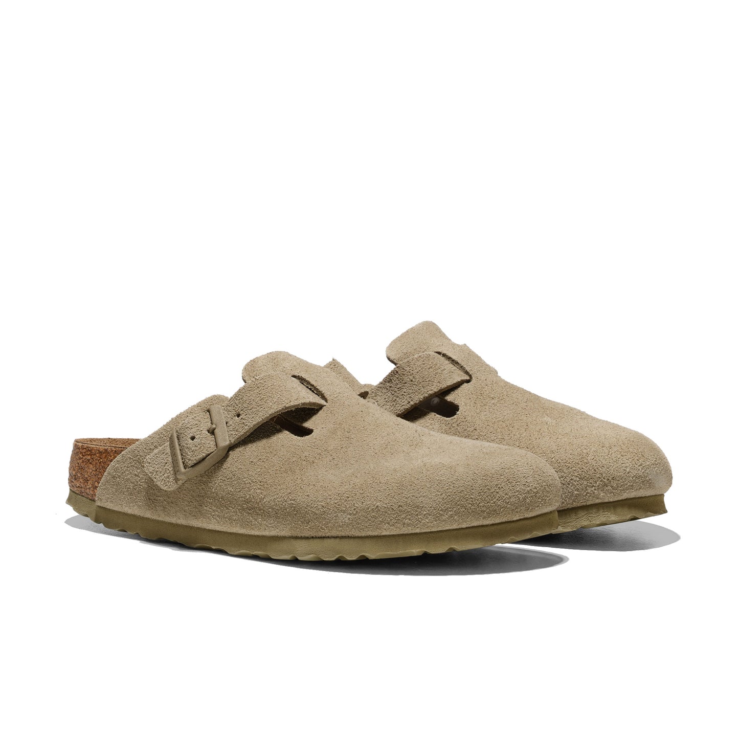 Birkenstock Boston LEVE Faded Khaki - 1025844
