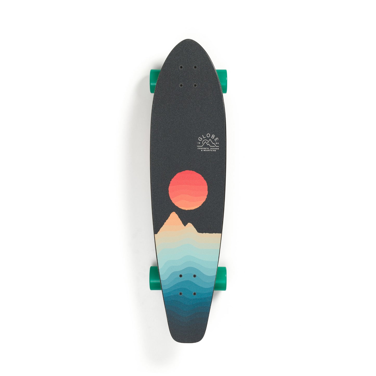Globe Arcadia 35.875" Cruiserboard Black Maple/Chromeset