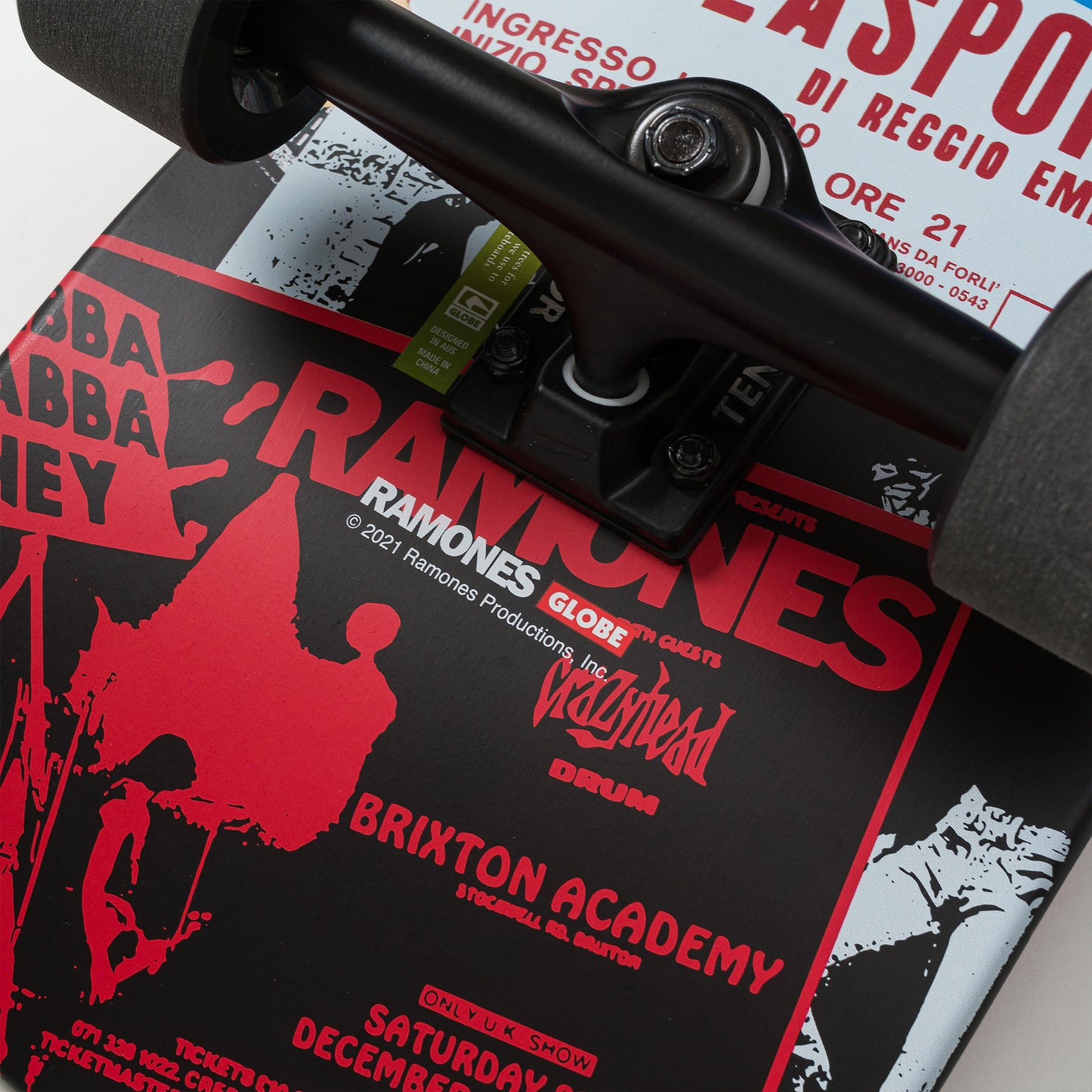 Globe x Ramones Aperture 31" Cruiserboard Hey Ho