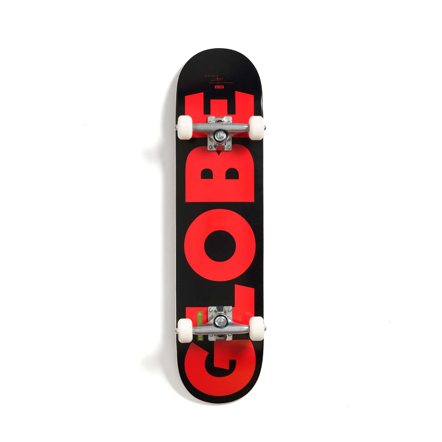Globe G0 Fubar 7.75" Skateboard Complete Black/Red