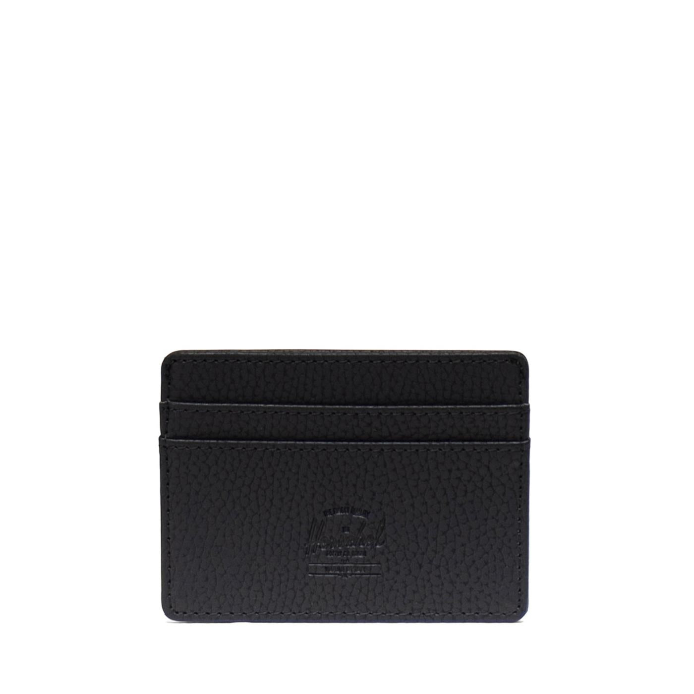 Herschel Supply Co. Charlie Vegan Leather RFID Black - 11147-00001