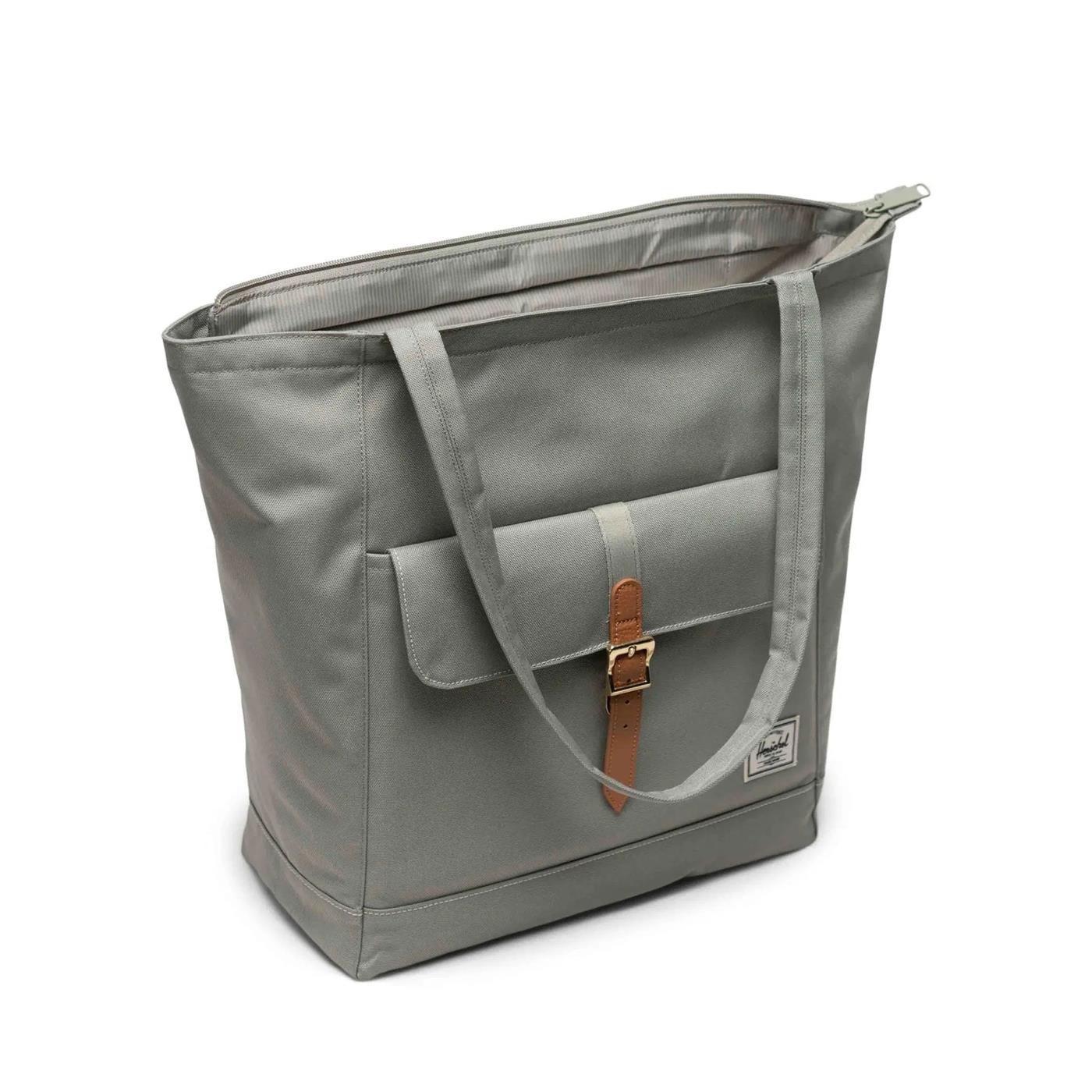 Herschel Supply Co. Retreat Tote Bag Seagrass/White Stitch - 11401-06110