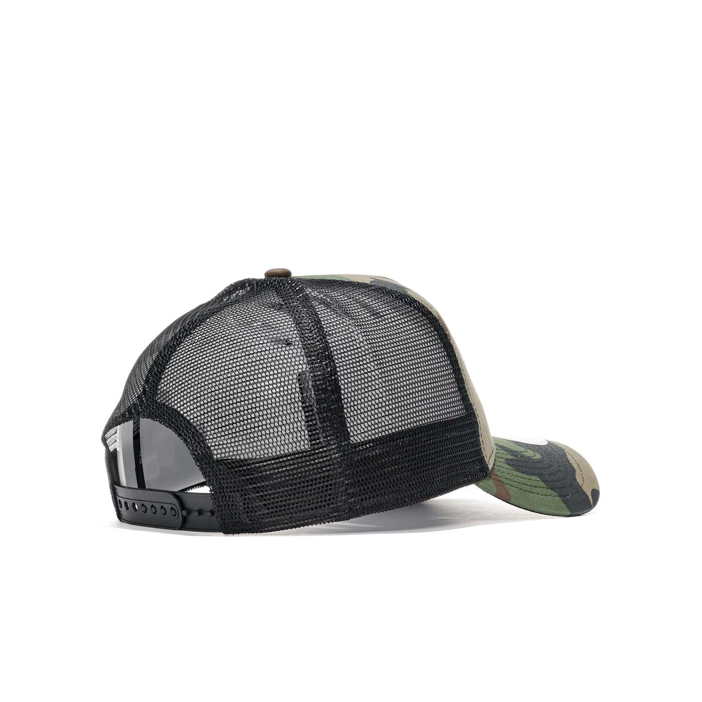 New Era Clean Trucker Ny Yankees Woodland Camo/Black - 11579473E