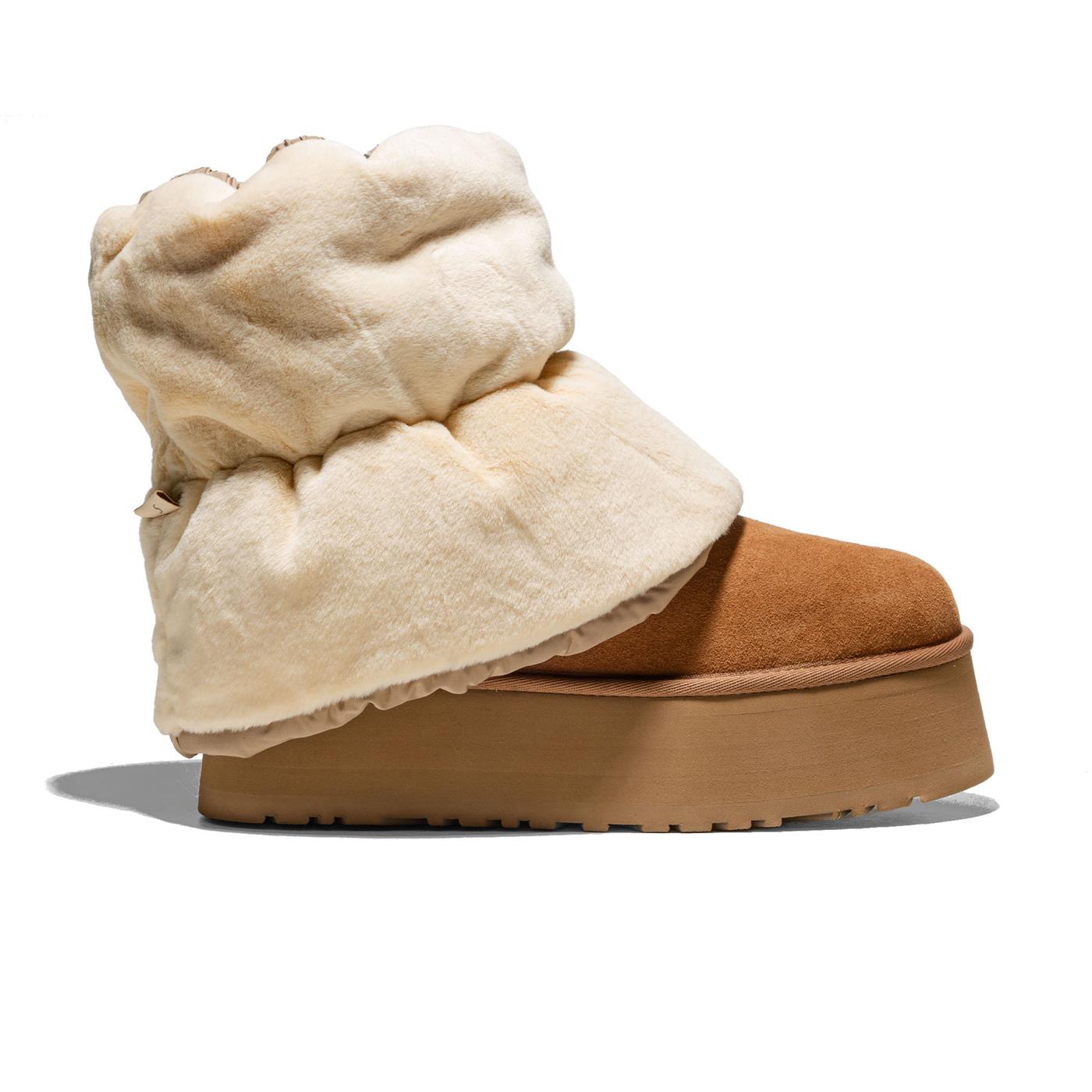 Ugg Classic W Classic Mini Dipper Puffer Amphora/Chestnut - 1158275-AHS