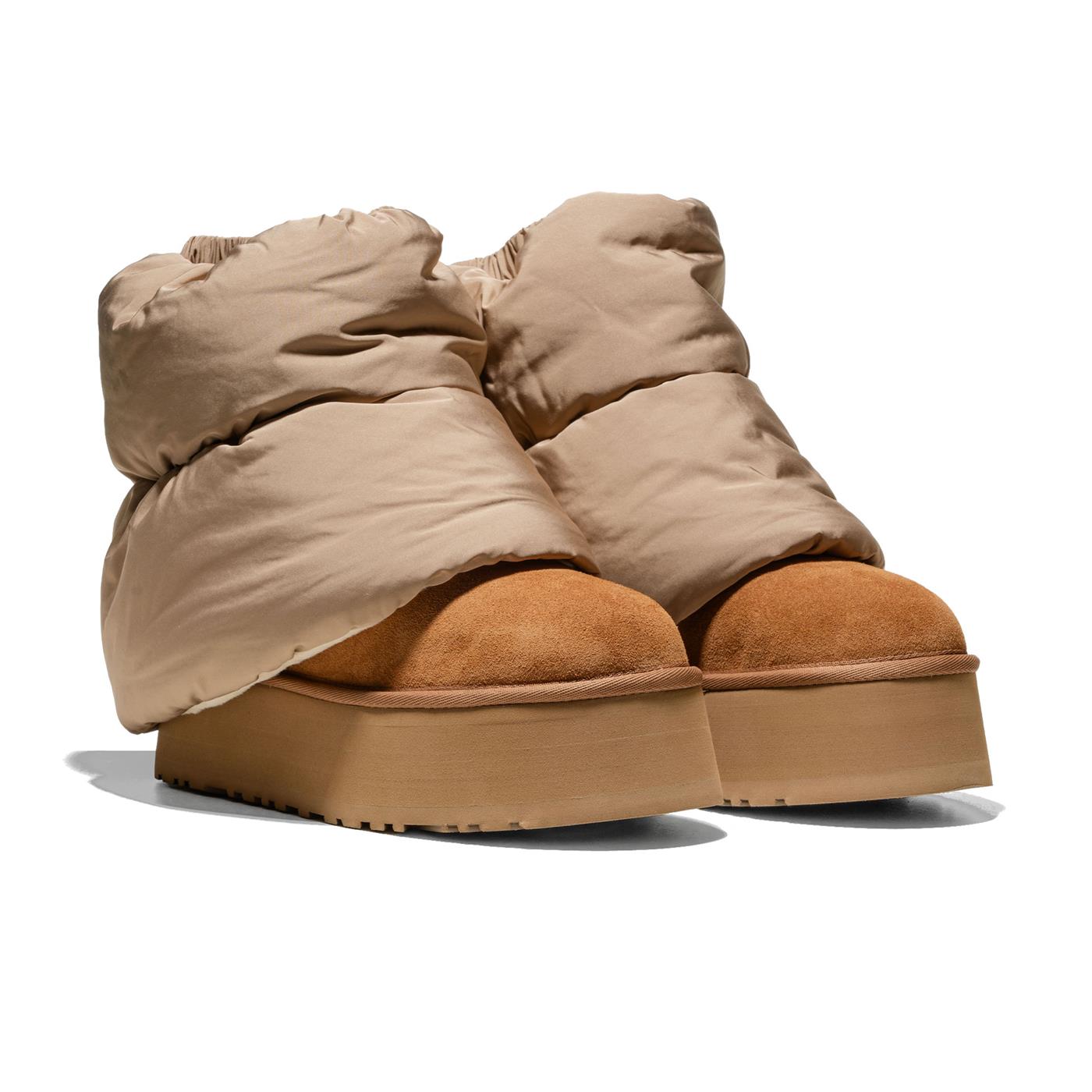 Ugg Classic W Classic Mini Dipper Puffer Amphora/Chestnut - 1158275-AHS