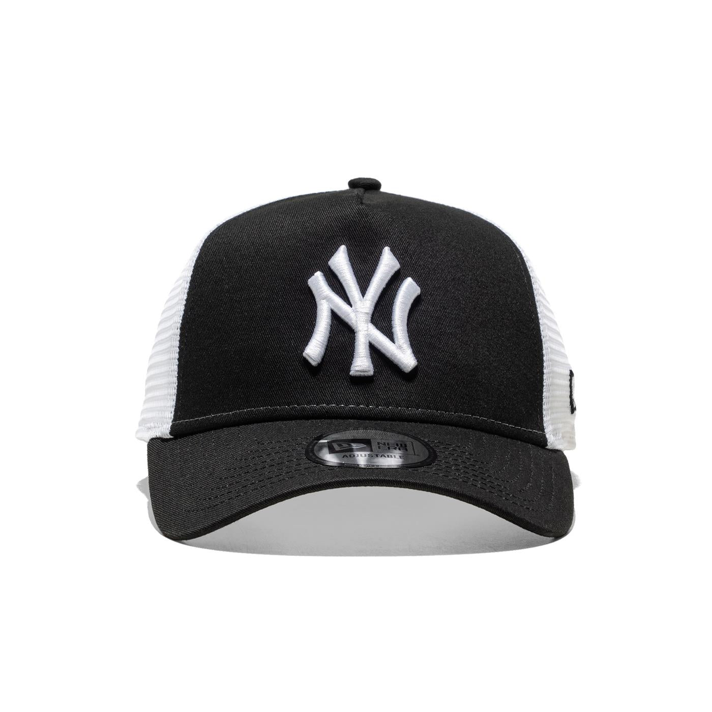 New Era Clean Trucker Ny Yankees Black/White - 11588491E