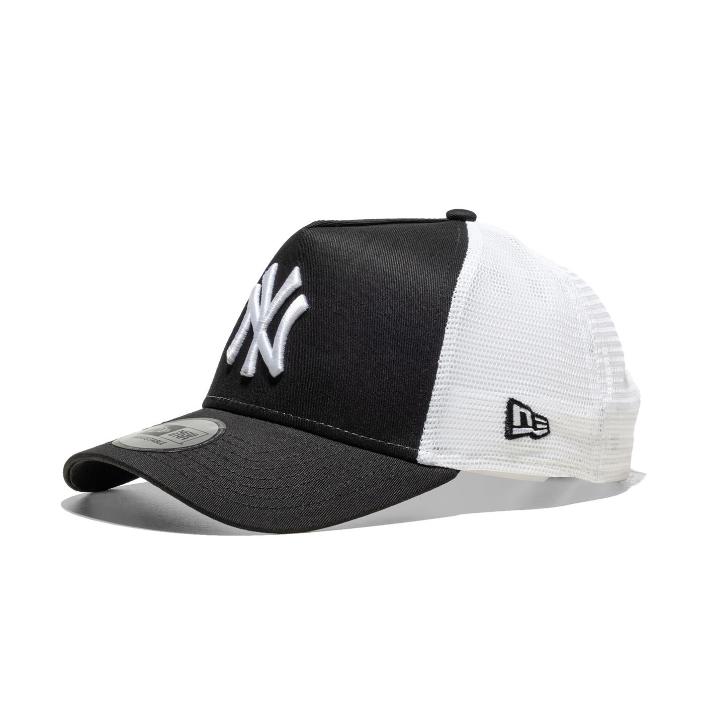 New Era Clean Trucker Ny Yankees Black/White - 11588491E