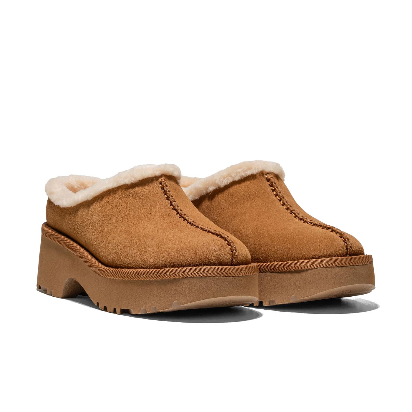 Ugg New Heights Cozy Clog Chestnut - 1162510-CHE