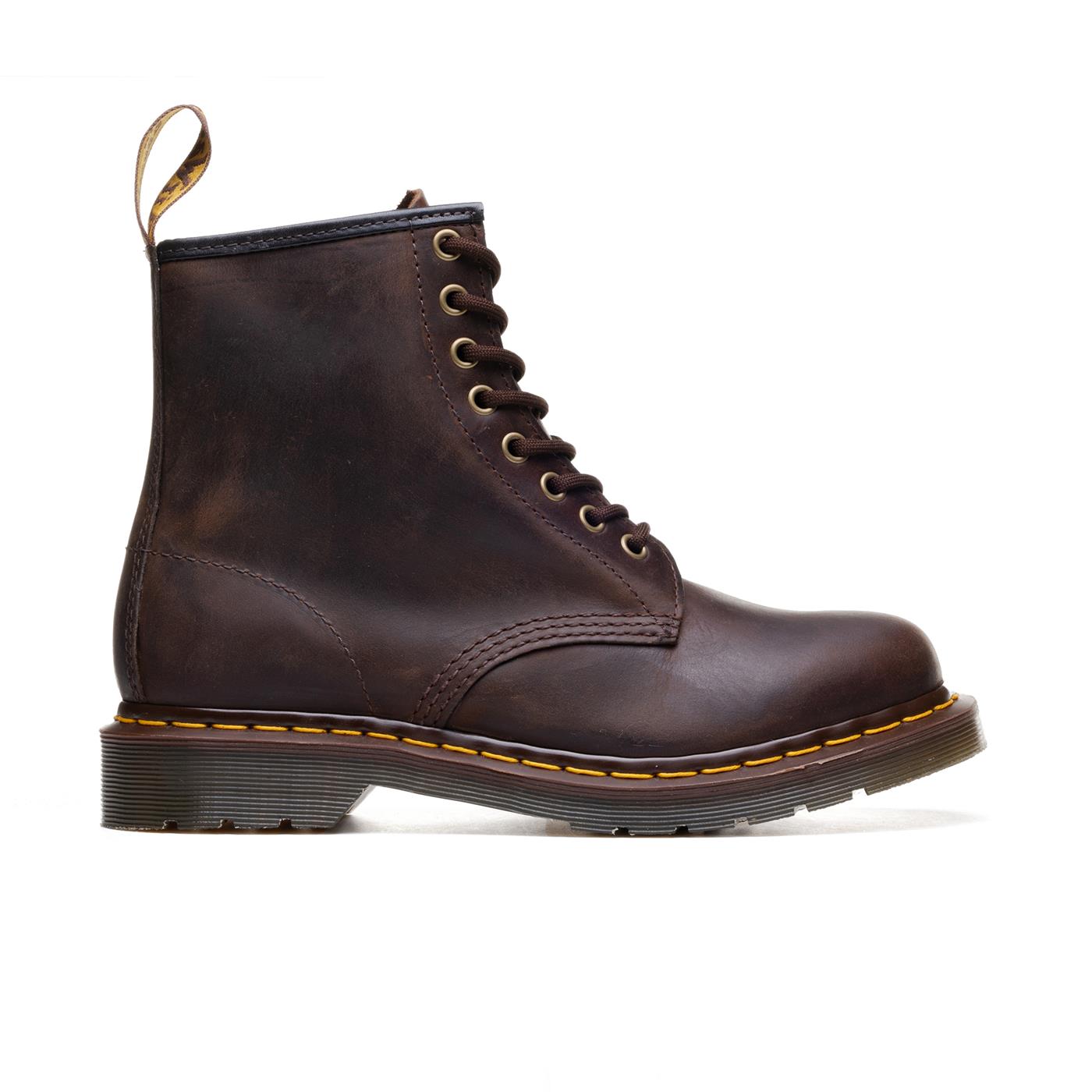 Dr. Martens 1460 Leather Dark Brown Crazy Horse - 11822203