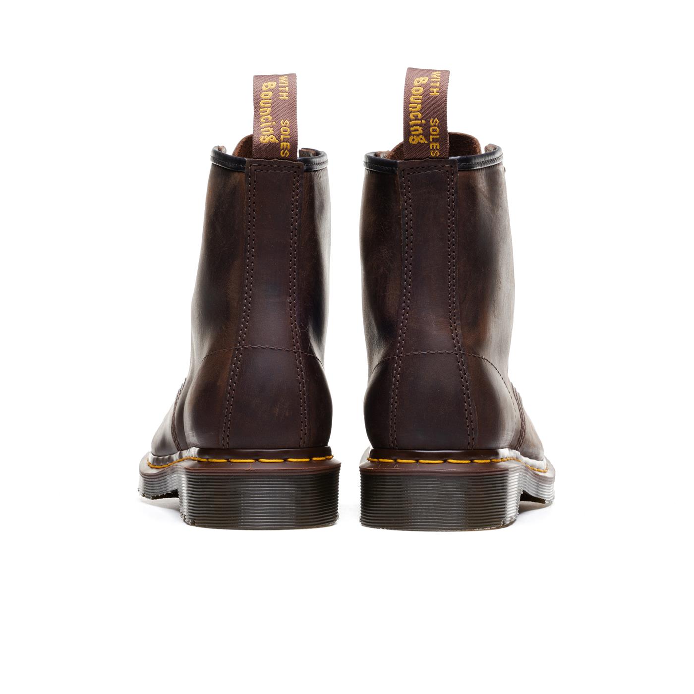 Dr. Martens 1460 Leather Dark Brown Crazy Horse - 11822203