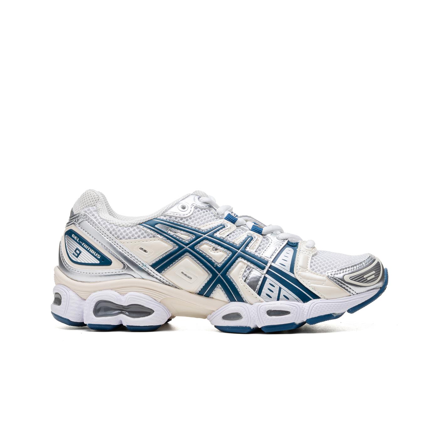 Asics Gel-Nimbus 9 White/Light Indigo - 1202A278-108