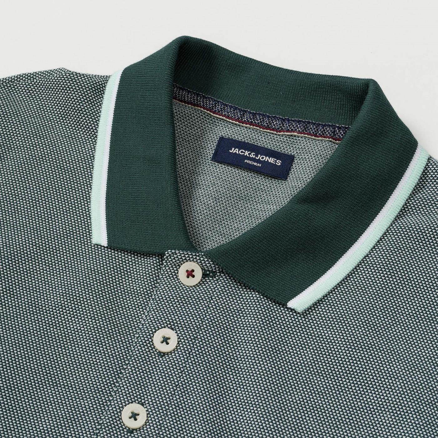 Jack & Jones Bluwin Polo SS Dark Petrol - 12169064DP