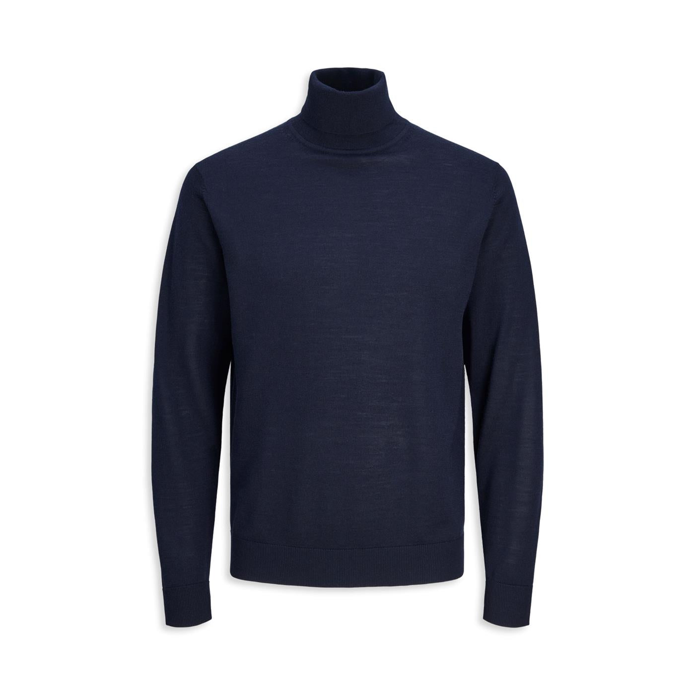 Jack & Jones Merino Knit Roll Neck Night Sky  - 12216829NS