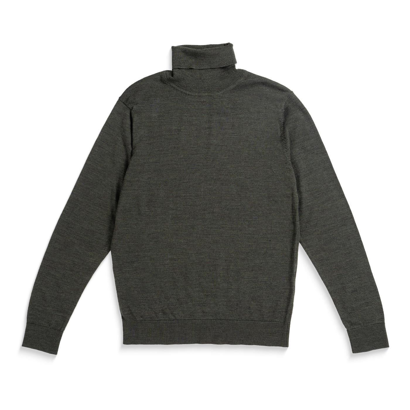 Jack & Jones Merino Knit Roll Neck Peat  - 12216829P