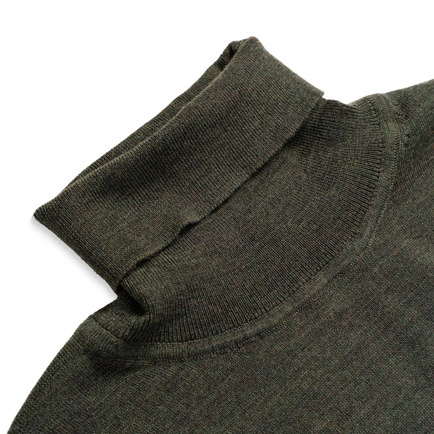 Jack & Jones Merino Knit Roll Neck Peat  - 12216829P
