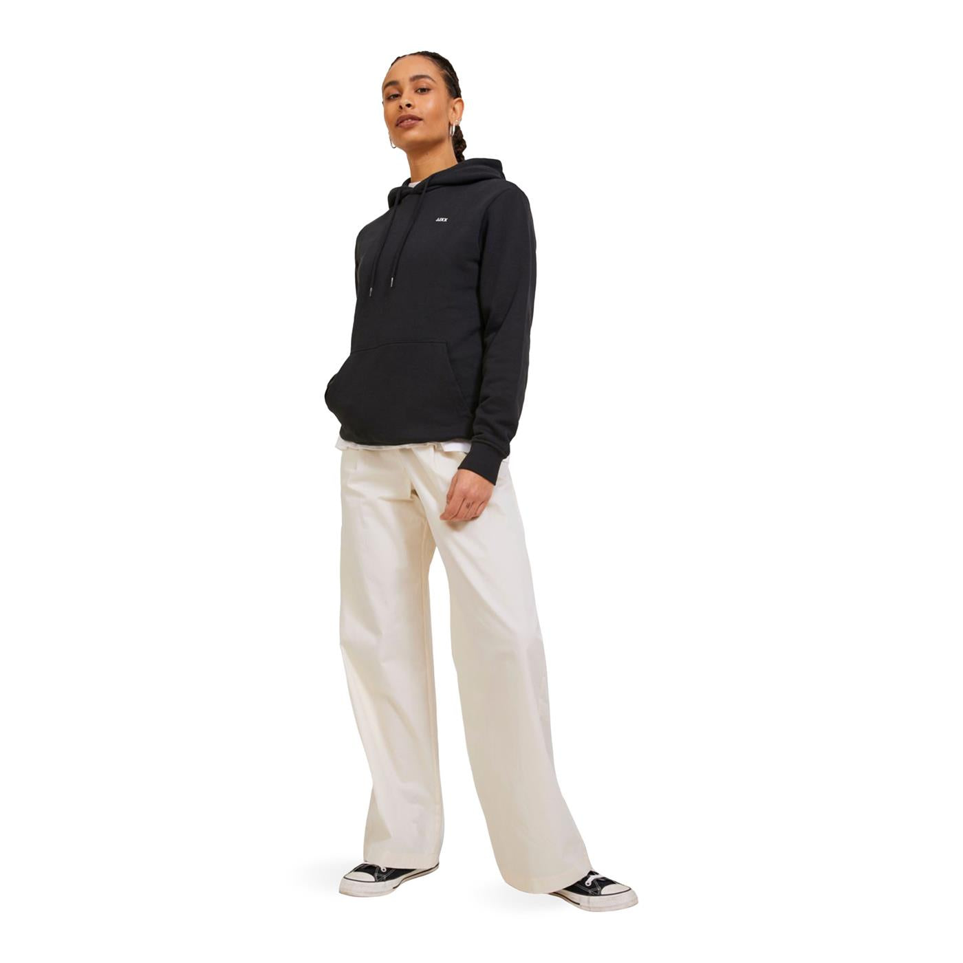 JJXX Vigga Rlx Wide HW Pant Seedpearl - 12228692S