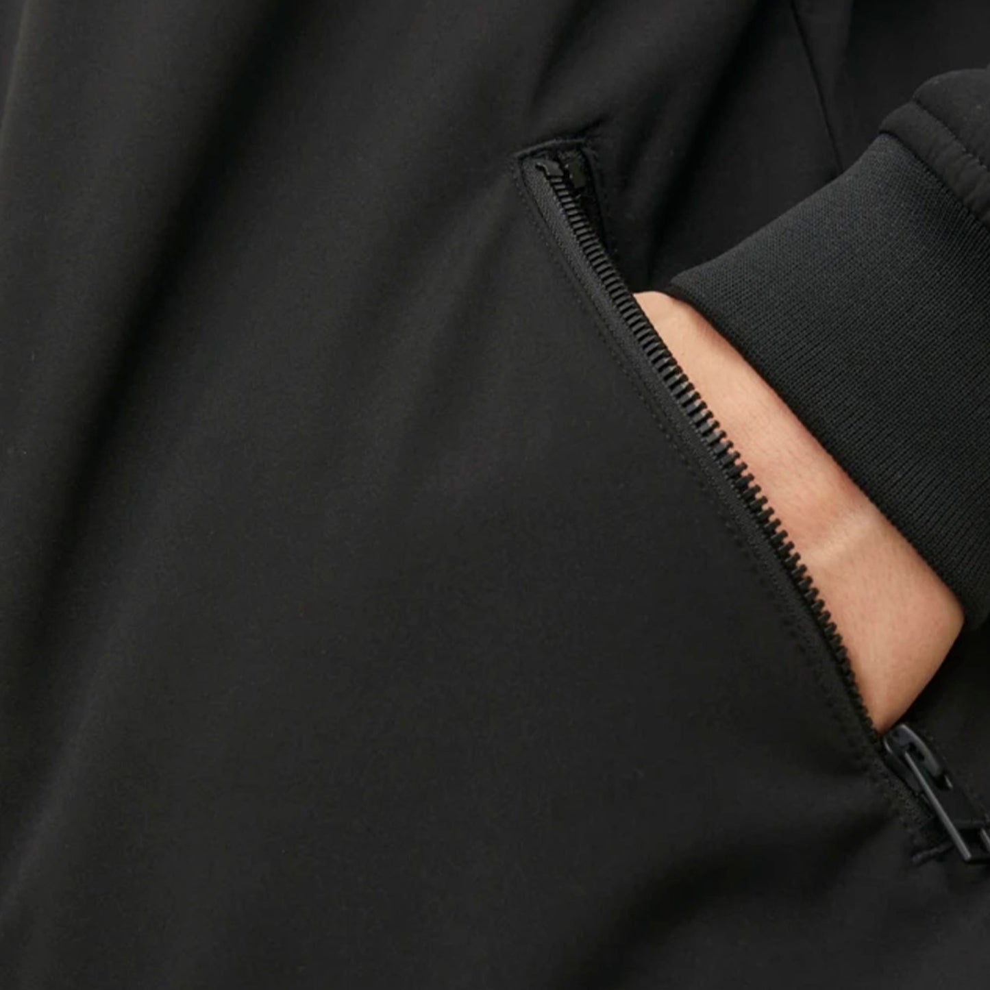 Jack & Jones Basic Softshell Hood Black