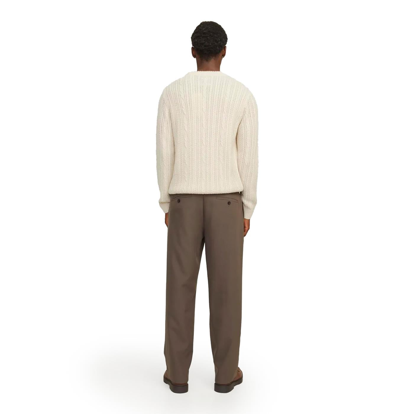 Jack & Jones BluDiogo Cable Knit Birch  - 12259700B
