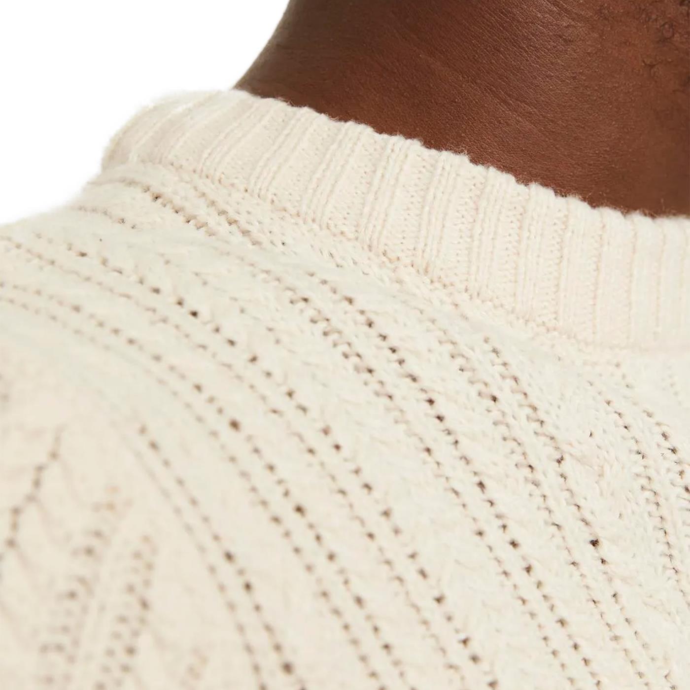 Jack & Jones BluDiogo Cable Knit Birch  - 12259700B