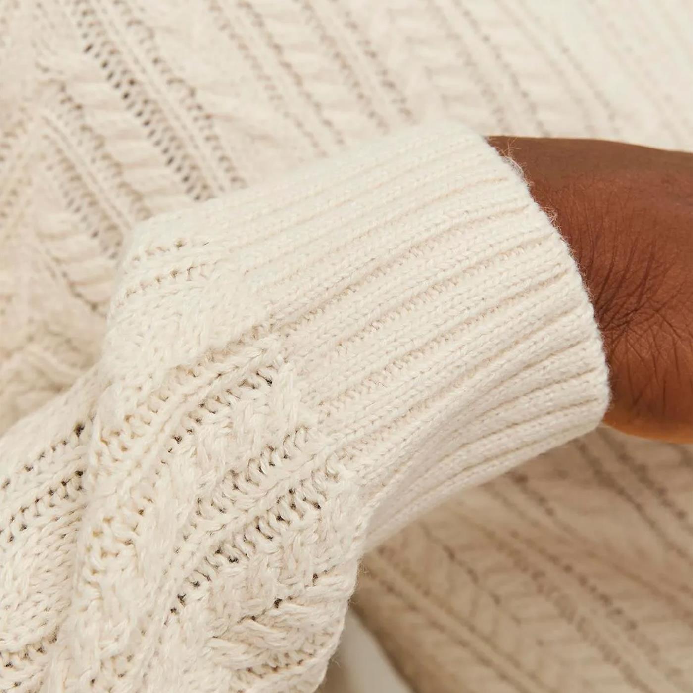 Jack & Jones BluDiogo Cable Knit Birch  - 12259700B