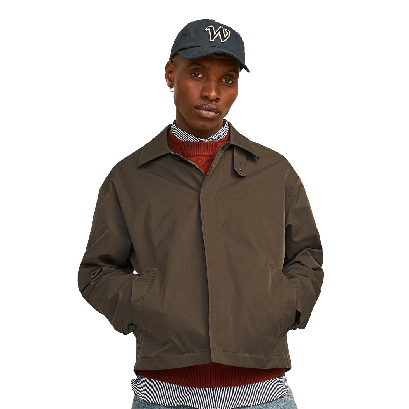 Jack & Jones Pilo Short Top Coat Wren - 12260469W