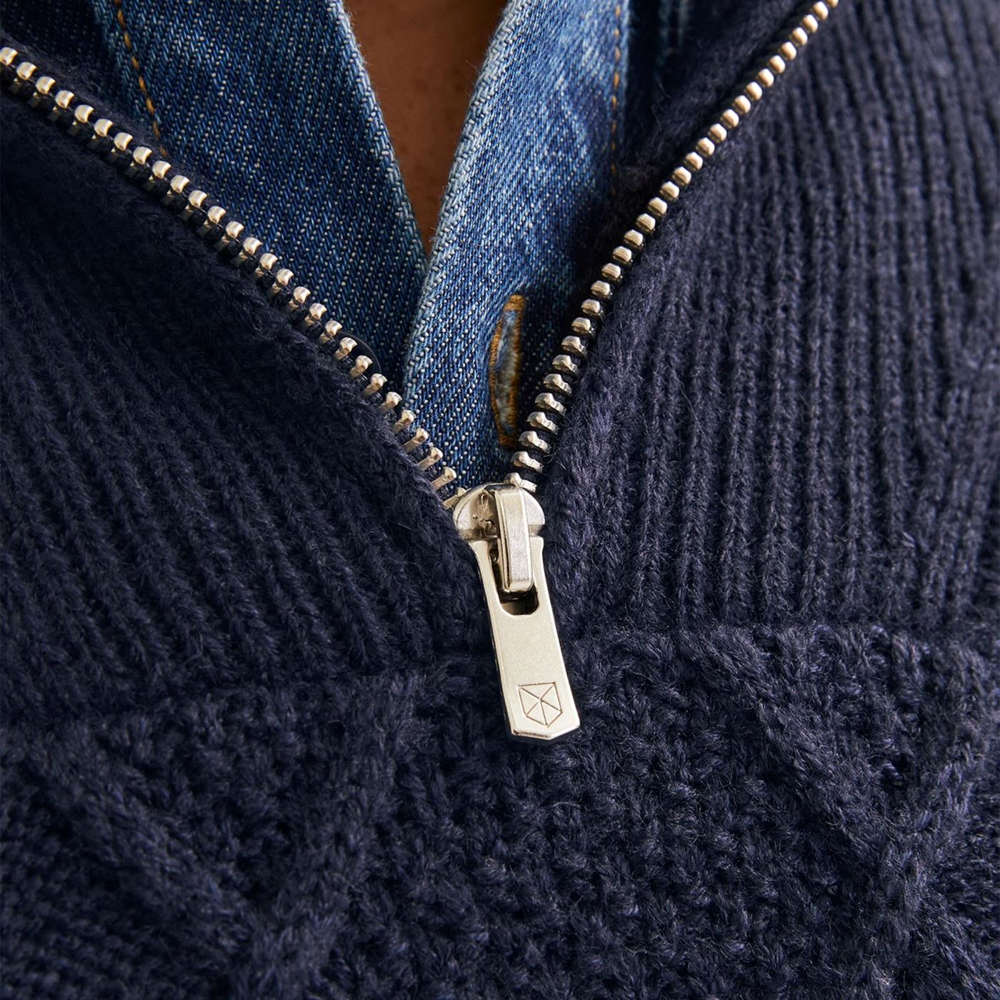 Jack & Jones BluNorth Knit High Neck Night Sky - 12261780NS