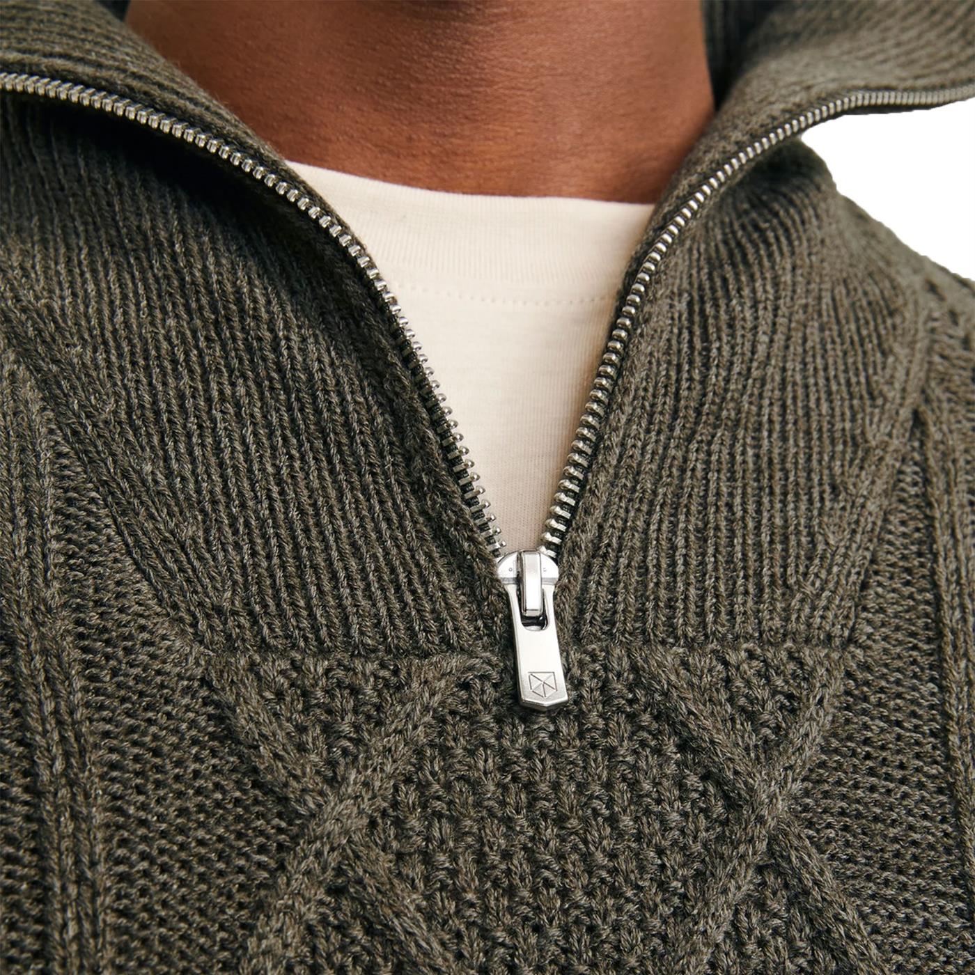 Jack & Jones BluNorth Knit High Neck Olive Night - 12261780ON