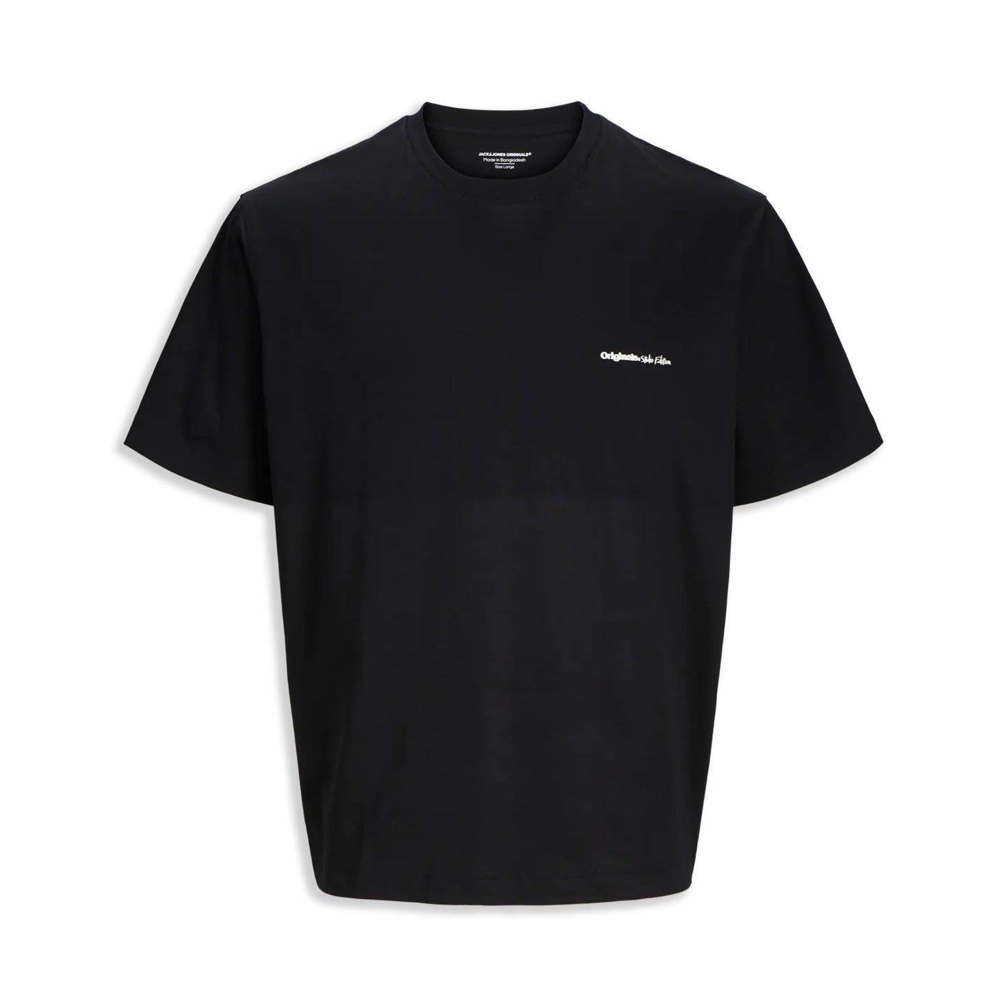 Jack & Jones Paros Abstract Tee SS Crew Neck Black - 12273385B