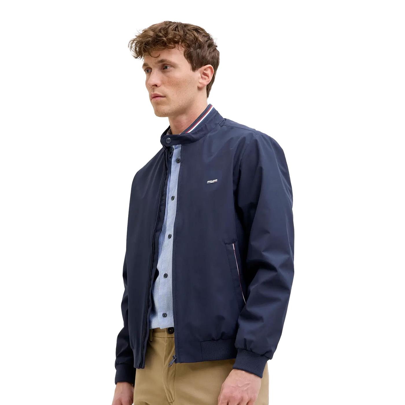 Jack & Jones Brad Bomber Jacket Seaborne - 12273393S