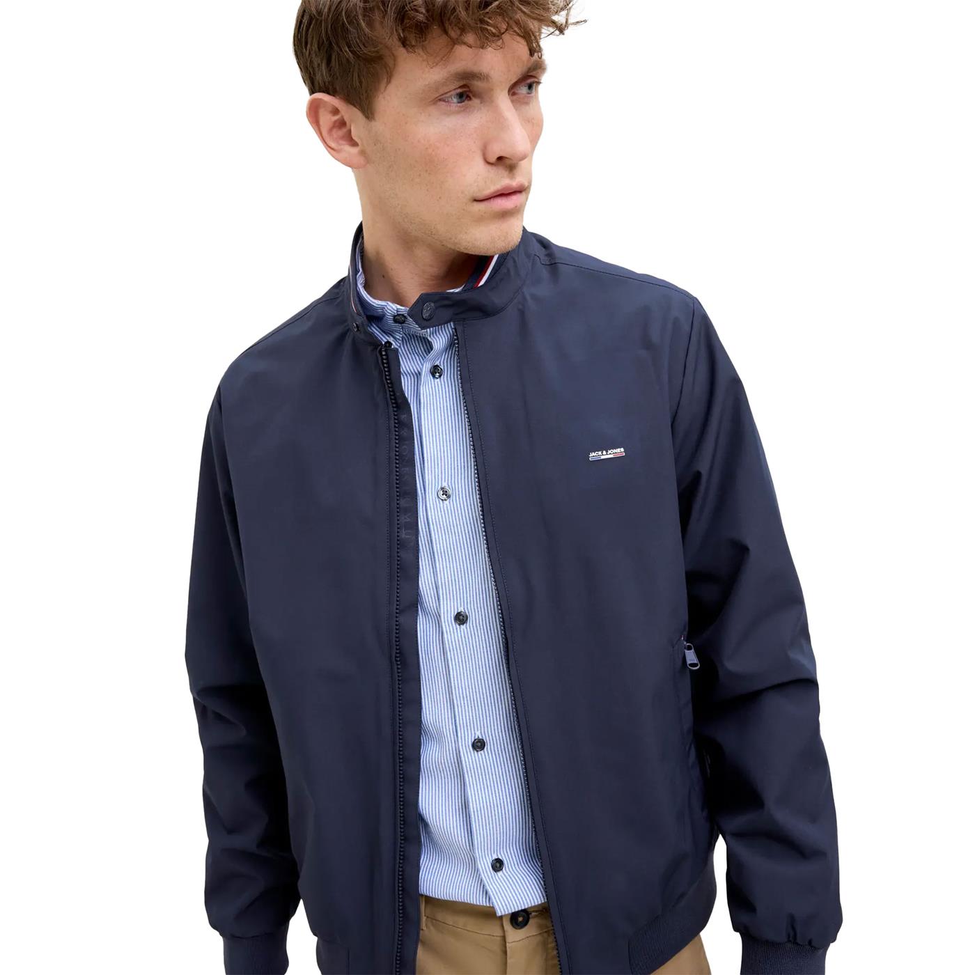 Jack & Jones Brad Bomber Jacket Seaborne - 12273393S