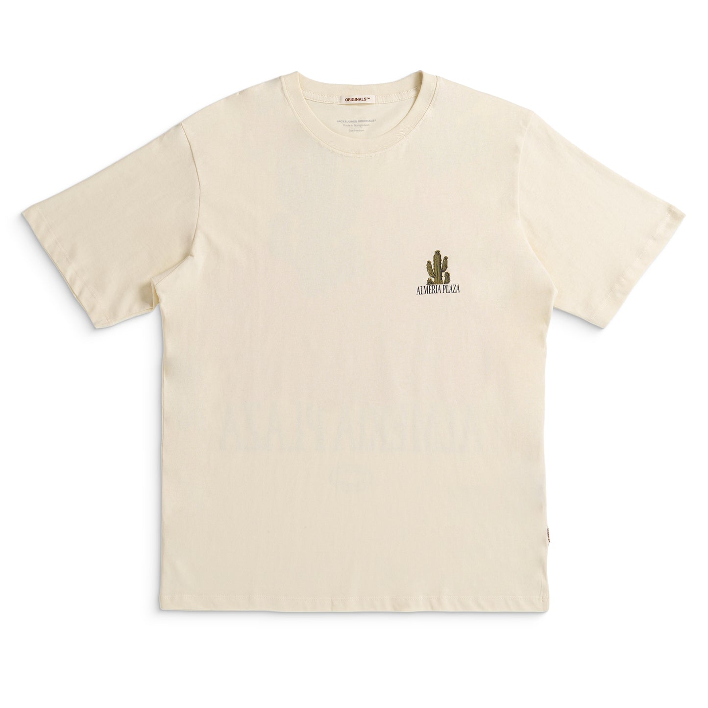 Jack & Jones Canggu Illu Tee SS Antique White