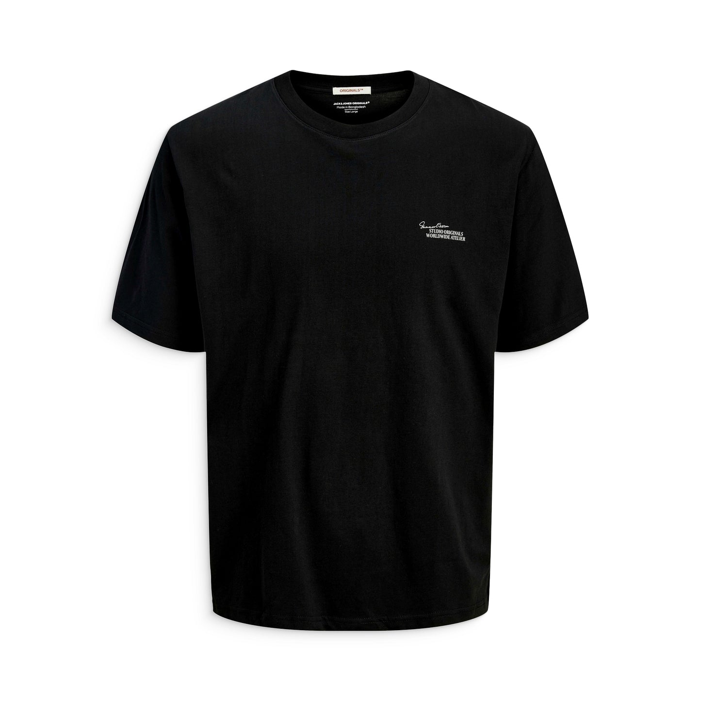 Jack & Jones Acapulco Photo Back Tee SS Black  - 12277563B