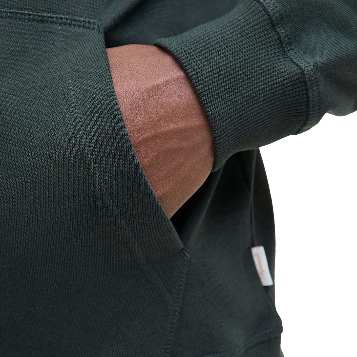 Jack & Jones Norrebro Emb Sweat Hood Forest River - 12282861FR