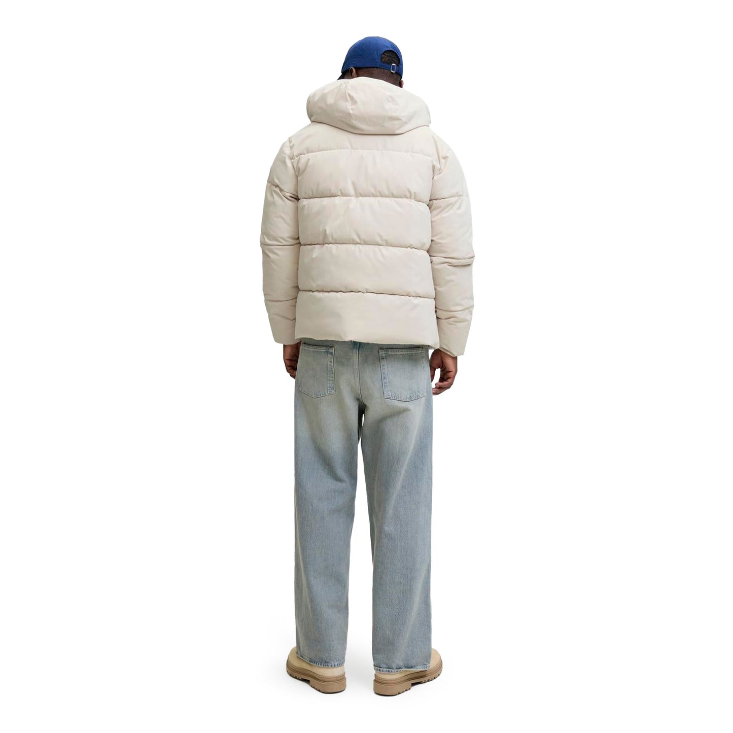 Jack & Jones Global Puffer Jacket Moonbeam - 12283517M