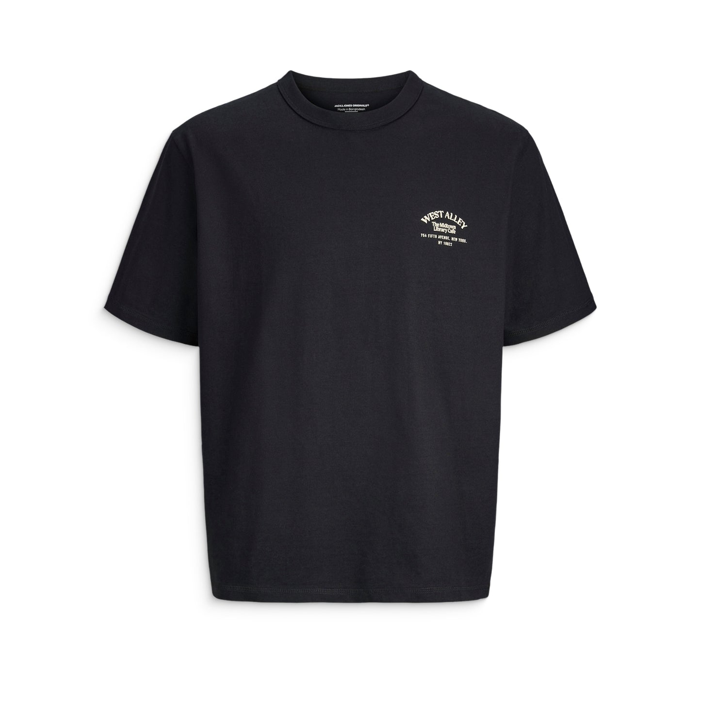 Jack & Jones Bedford Sketched Tee SS Black - 12286077B