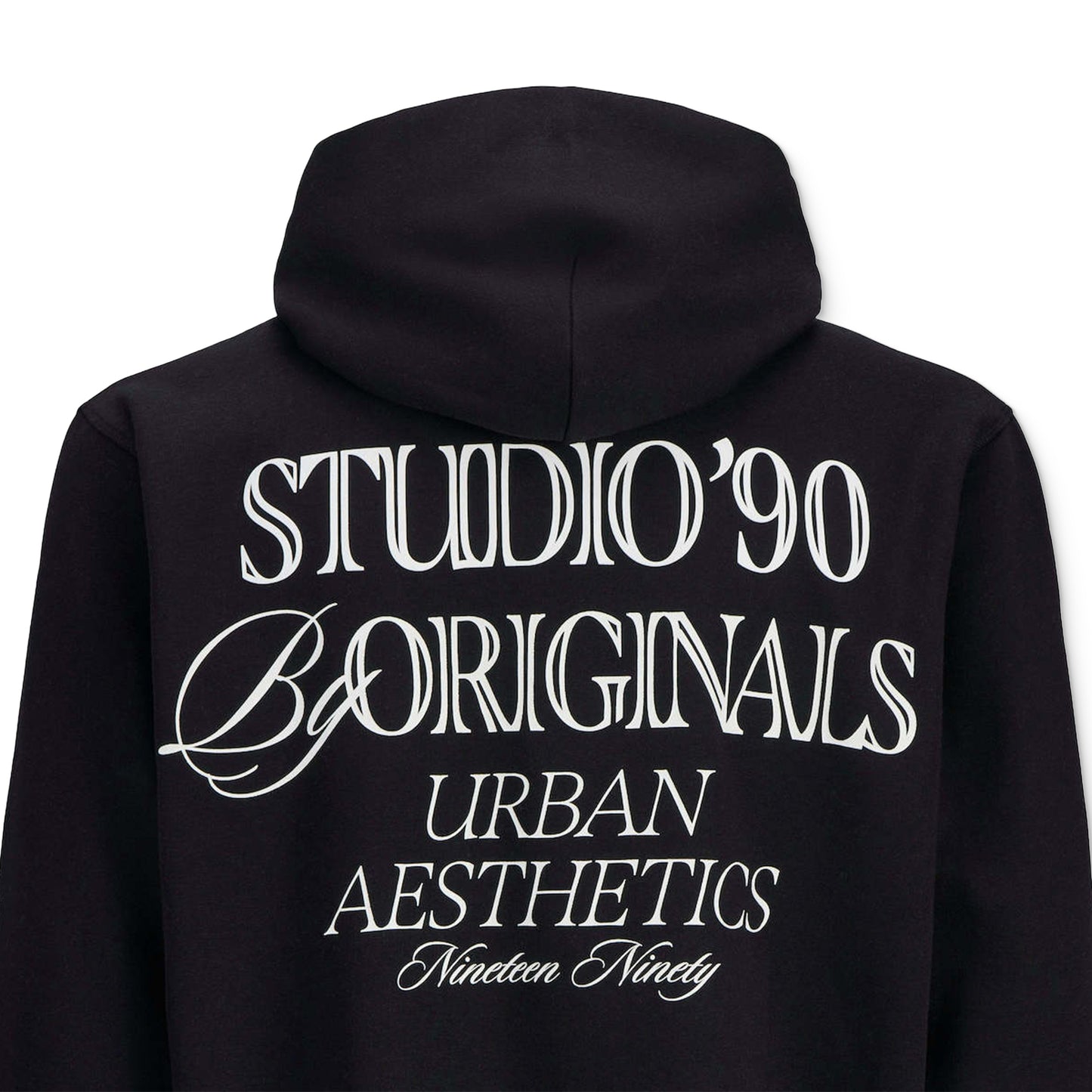 Jack & Jones Grand Midtown Sweat Hood Black - 12286153B