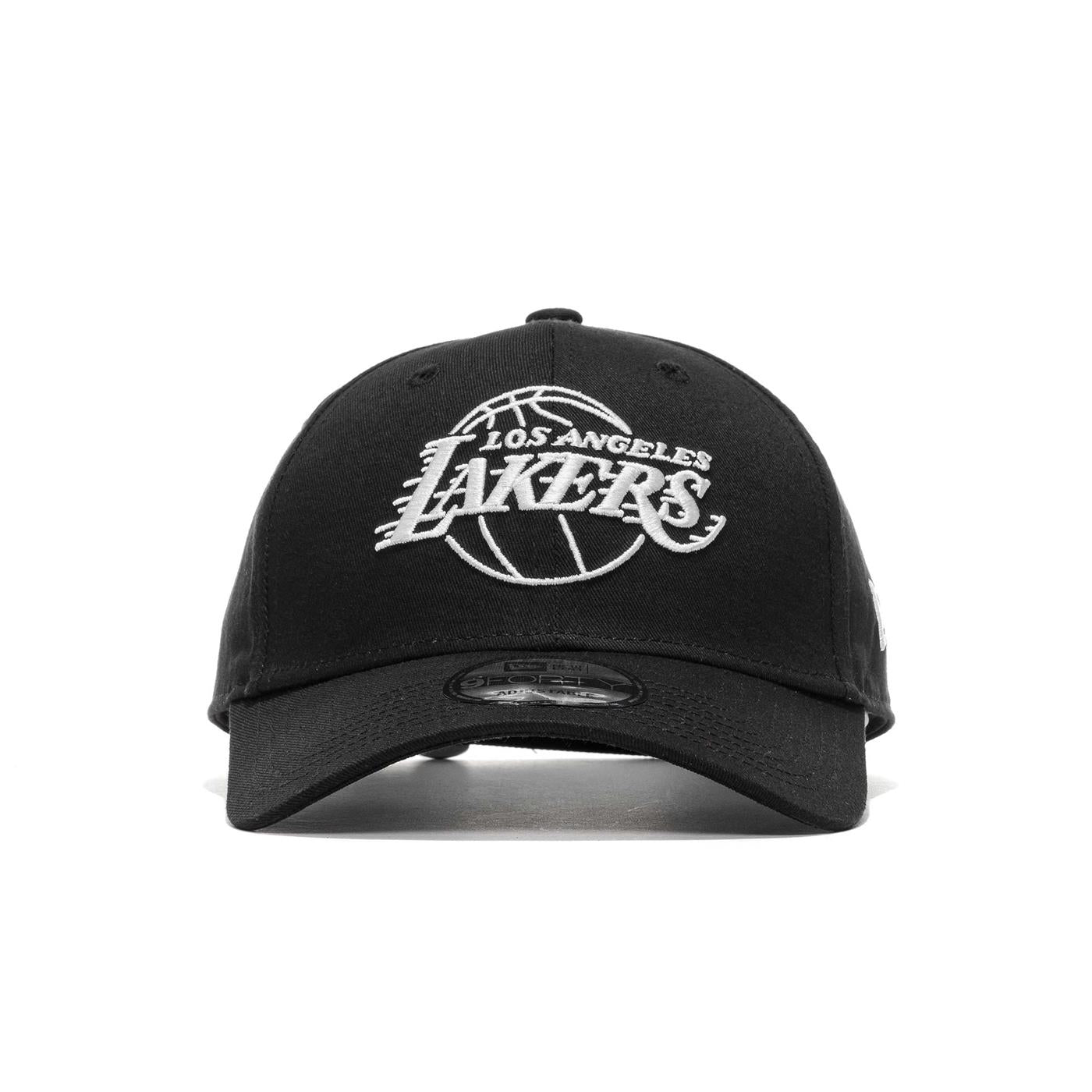 New Era NBA Essential Outline 940 LA Lakers Black/White - 12292584