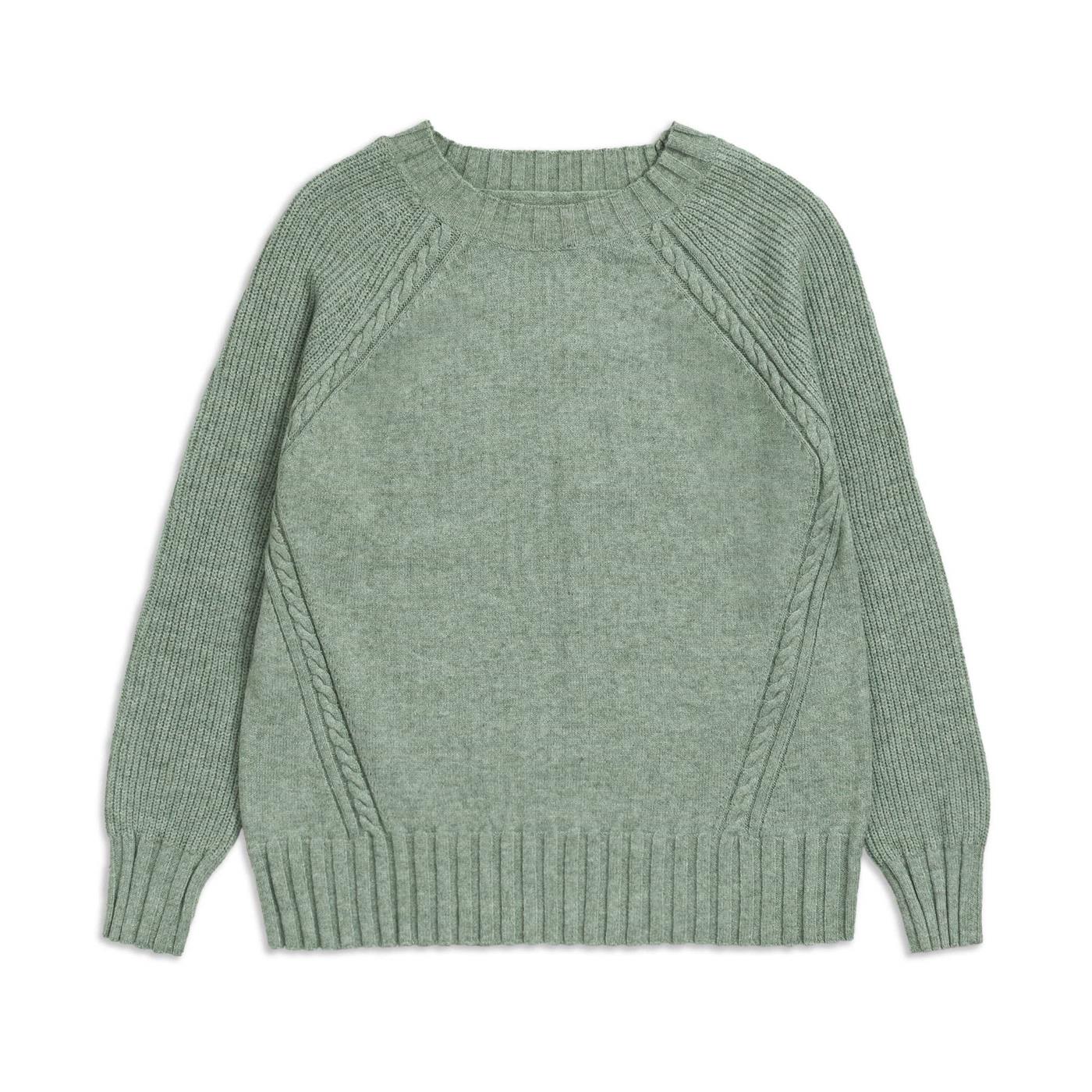 Only Sandy L/S Pullover CC Knit Hedge Green - 15206751HG