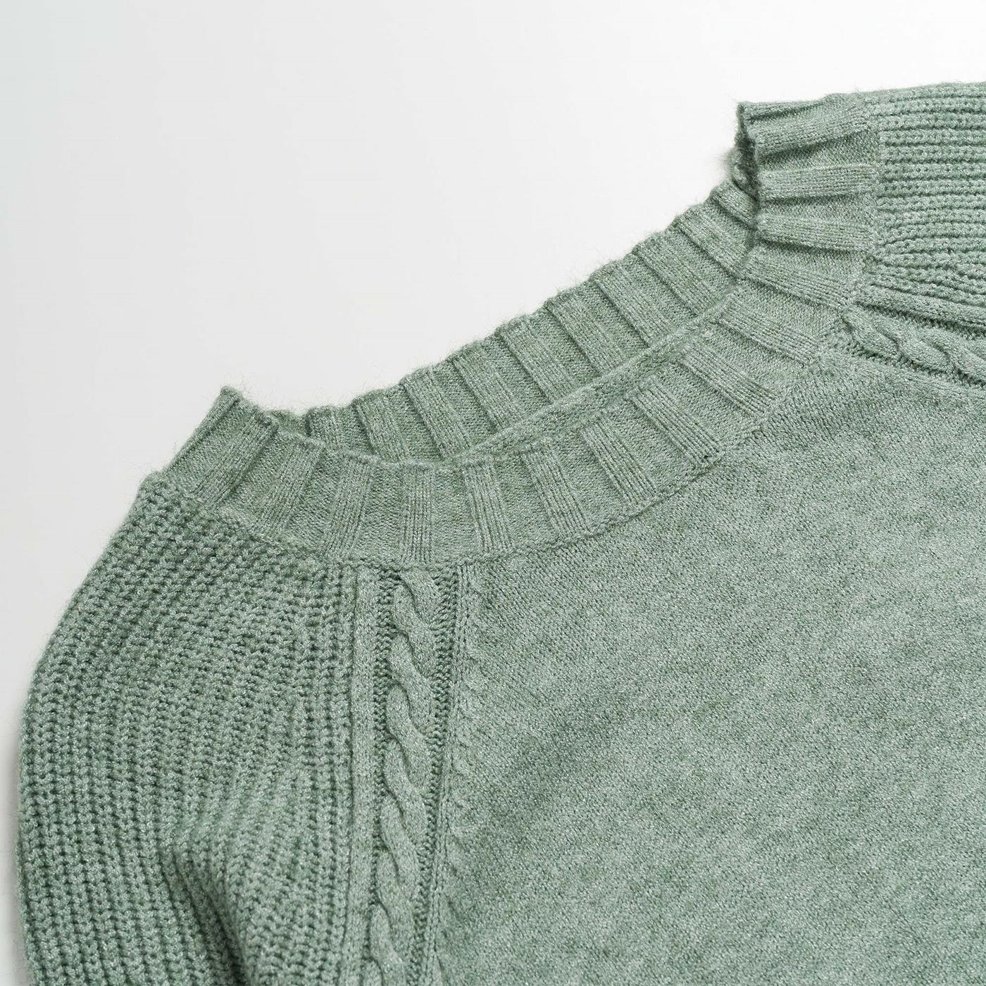 Only Sandy L/S Pullover CC Knit Hedge Green - 15206751HG