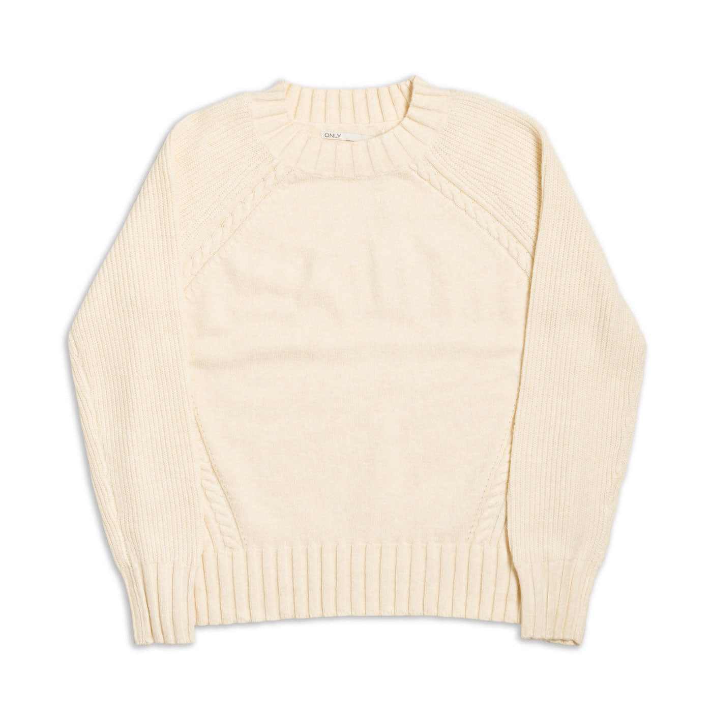 Only Sandy L/S Pullover CC Knit Whitecap Grey - 15206751WG